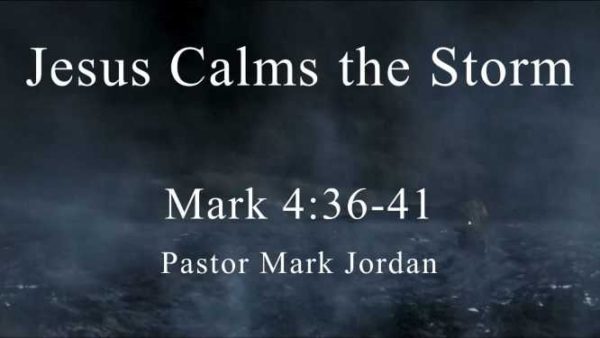 Jesus Calms the Storm Image